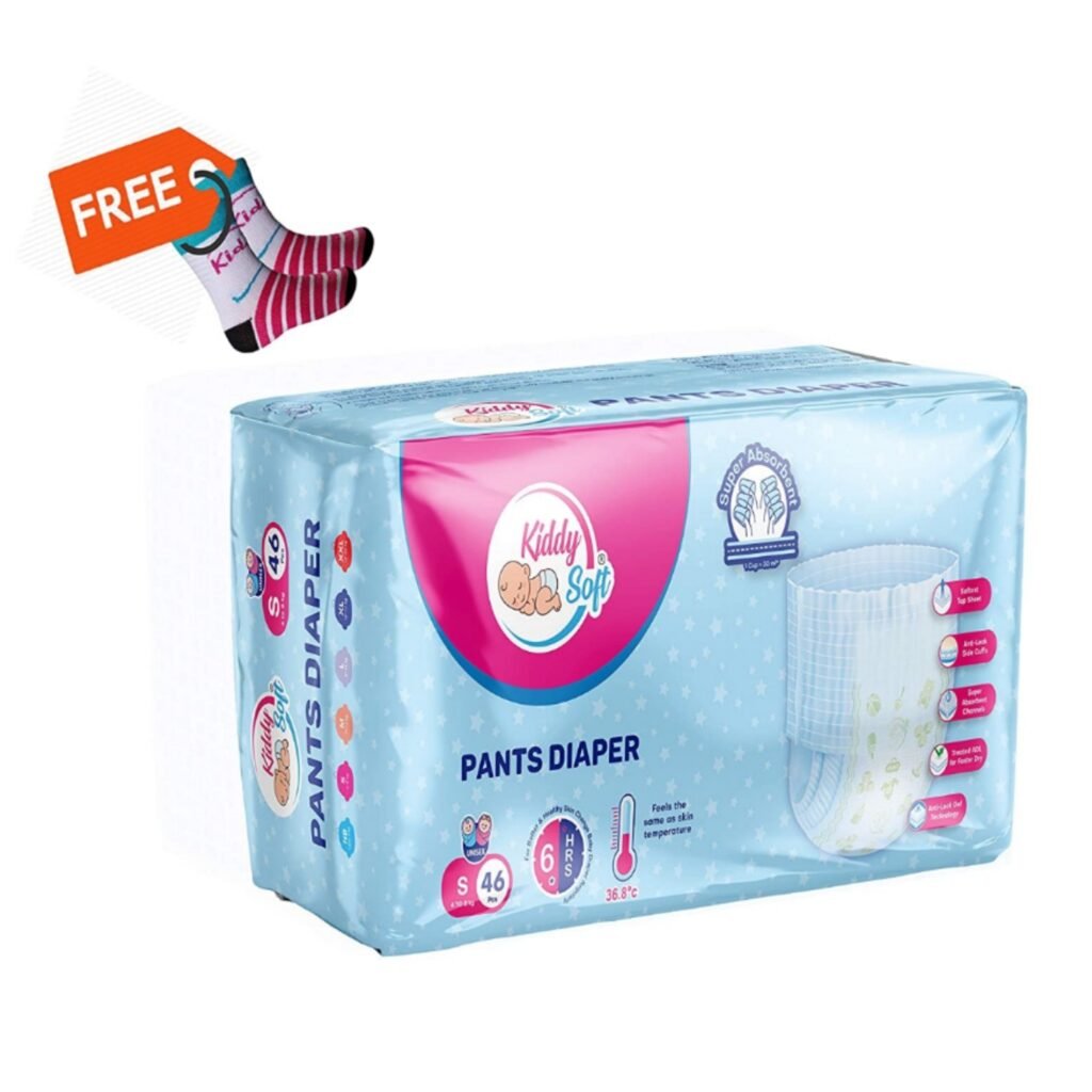 Kiddysoft Pants Diapers For Baby, SizeSmall (46pc) ₹223