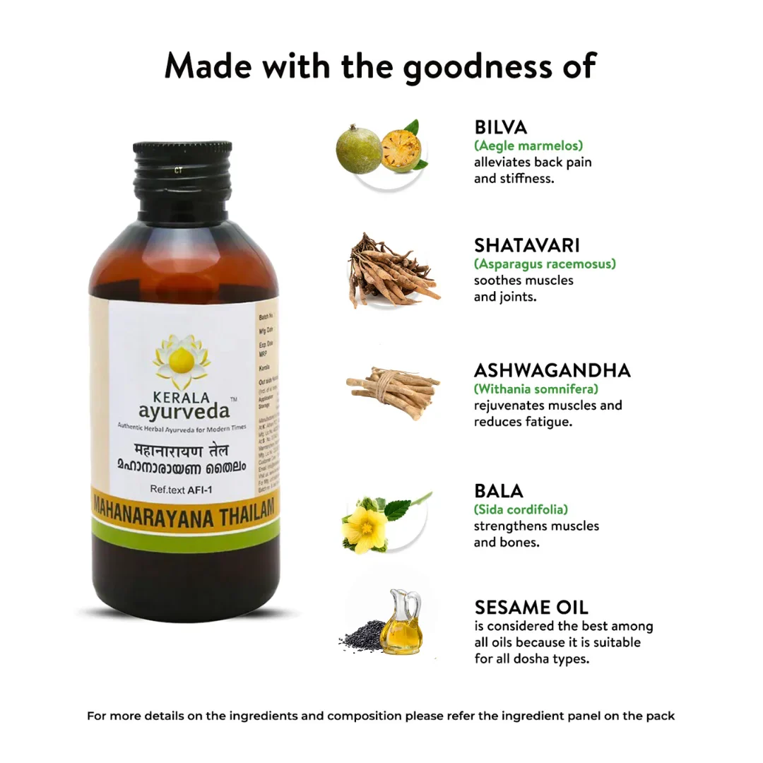Kerala Ayurveda Mahanarayana Oil